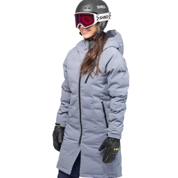 SYNC Performance Pano Jacket-Canvas  |  Insulated Long Coat For Winter  |   |  Ski Jackets - Image 2